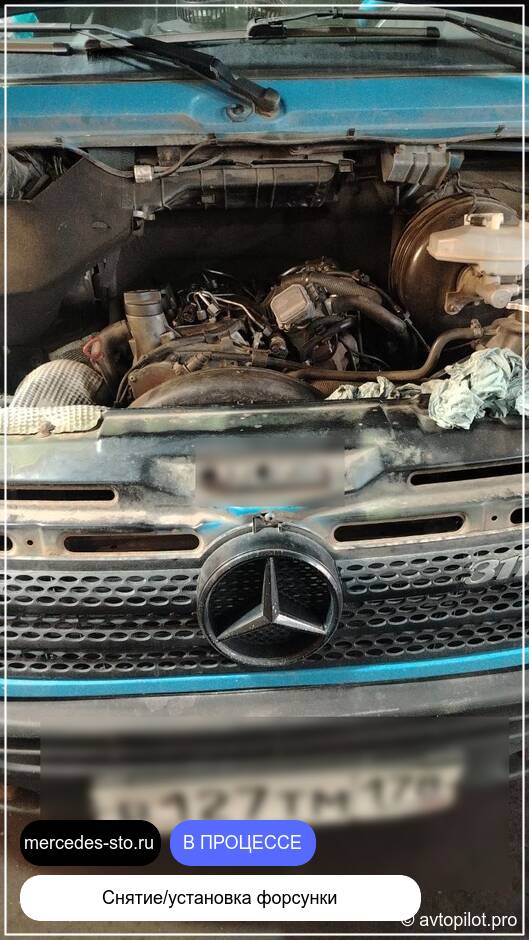Мерседес Спринтер дизель: плохо едет и горит Check Engine 