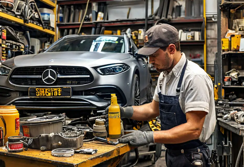 Замена масла в МКПП Mercedes Benz Sprinter