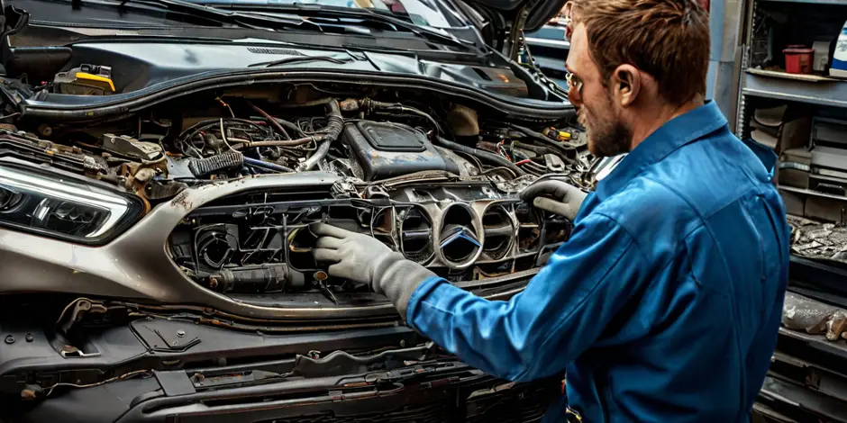 Адаптация блока управления Mercedes Benz Vito