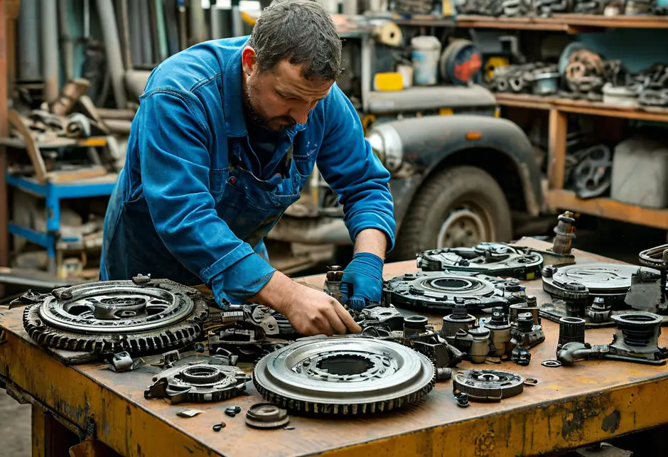 Замена комплекта сцепления Mercedes Benz Sprinter