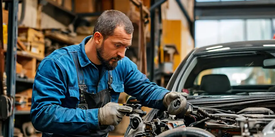 Замена рулевой тяги Mercedes Benz Sprinter