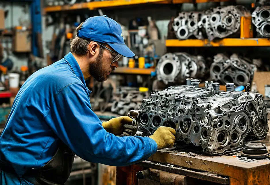 Опресовка головки блока Mercedes Benz Sprinter