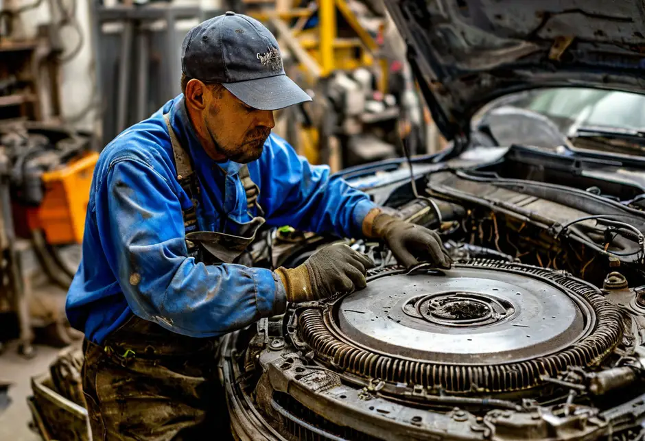 Замена маховика Mercedes Benz Sprinter