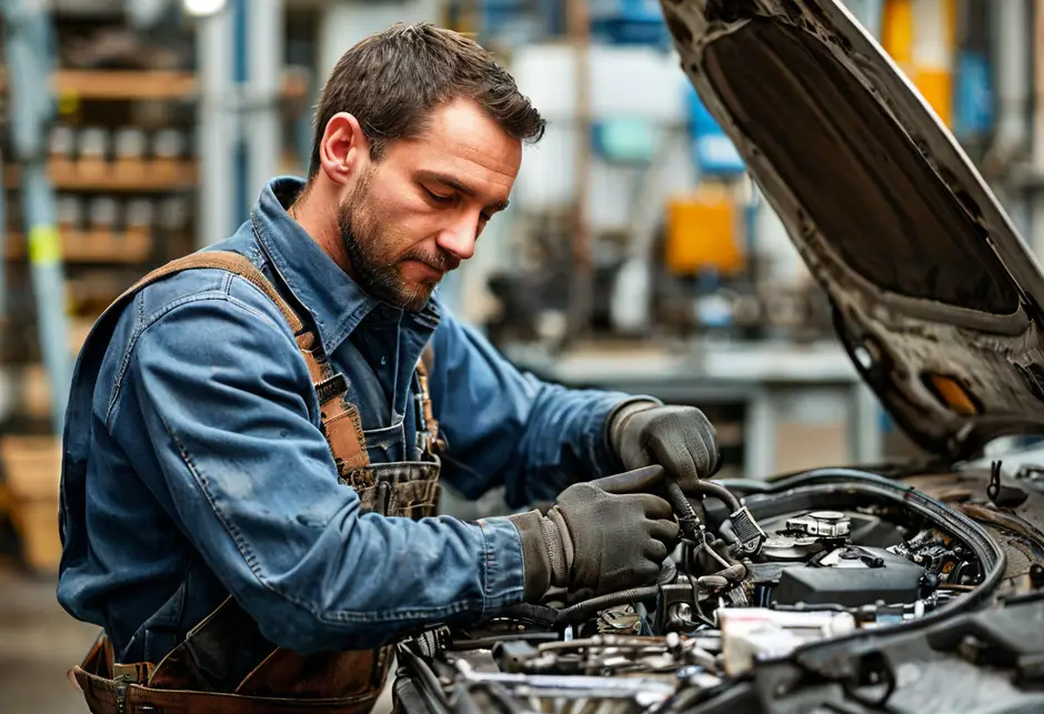 Снятие/установка дизельной механической форсунки Mercedes Benz Sprinter