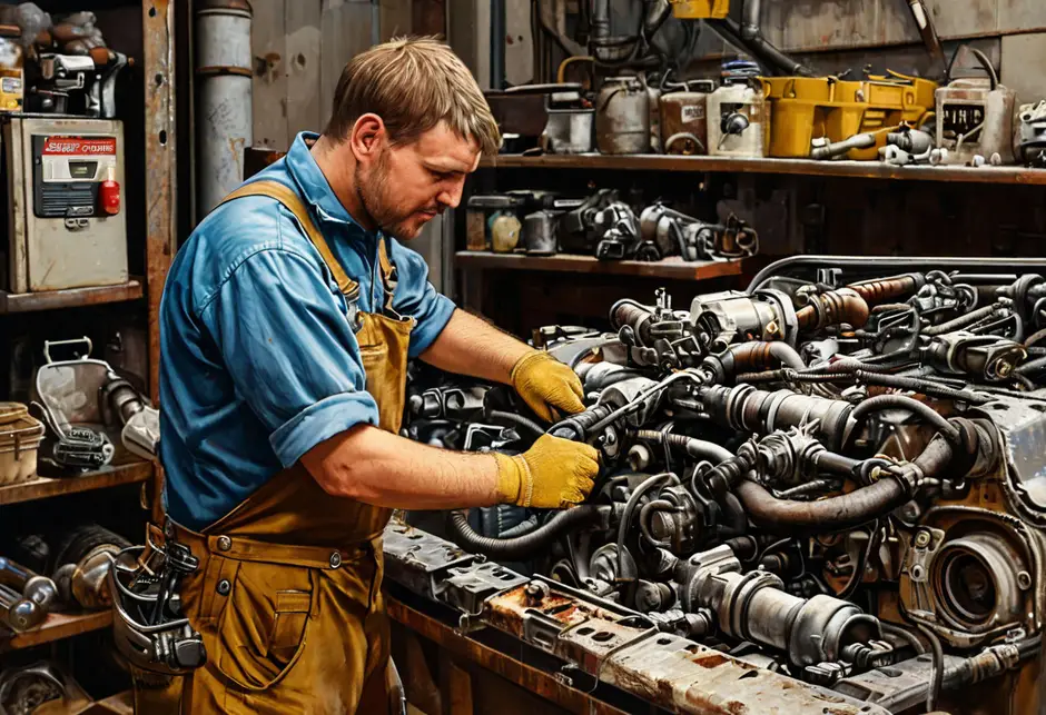 Прокачка топливной системы Mercedes Benz Sprinter