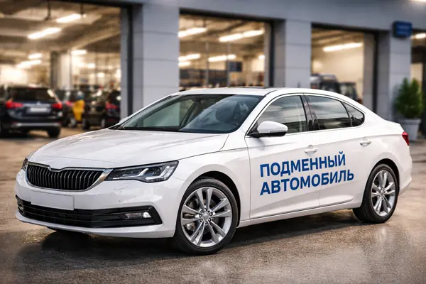 Сэкономьте на такси с подменным авто