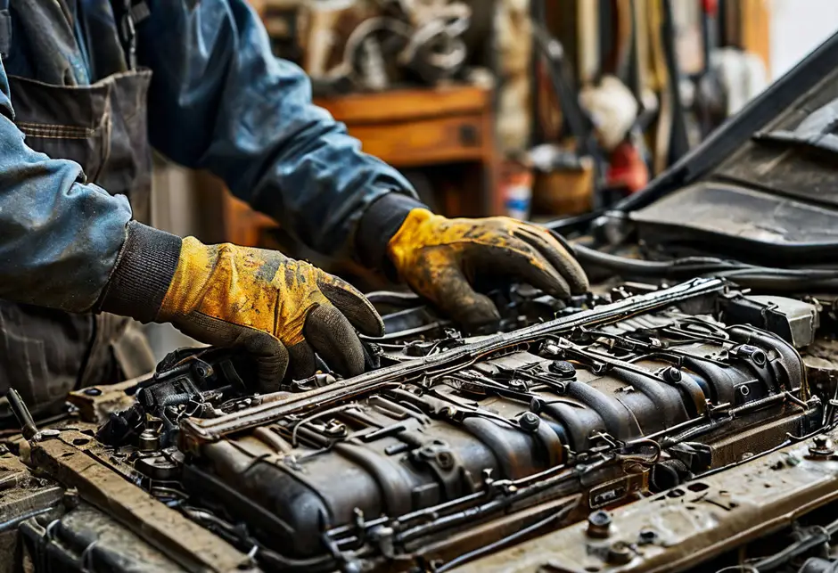 Замена прокладка клапанной крышки Мерседес Спринтер