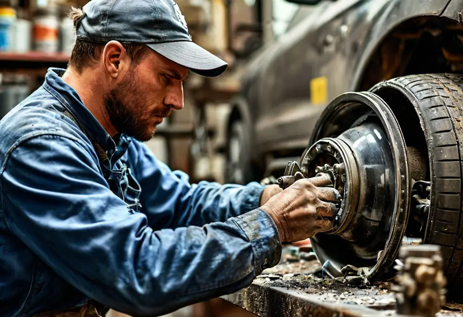 Чистка/смазка/разработка суппорта Mercedes Benz Sprinter