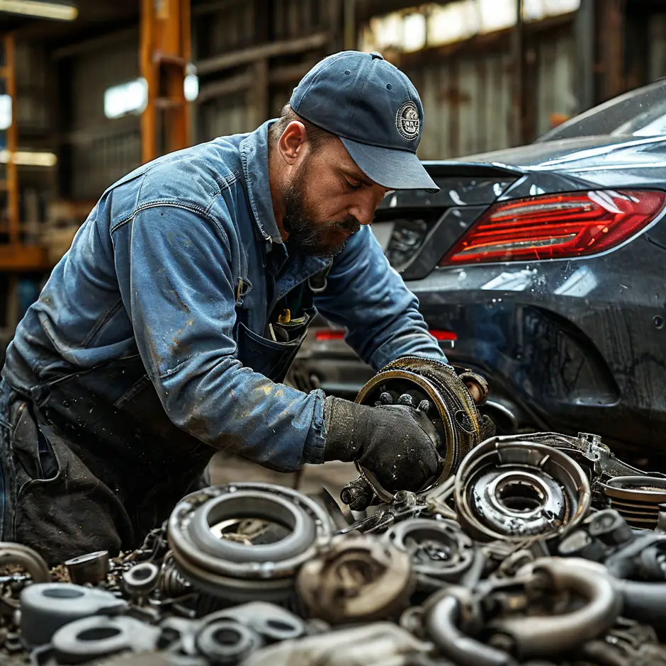 Замена подвесного подшипника Mercedes Benz Sprinter