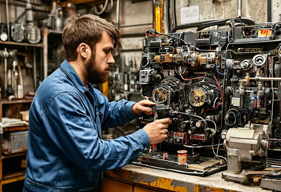 Проверка ТНВД на стенде Mercedes Benz Sprinter