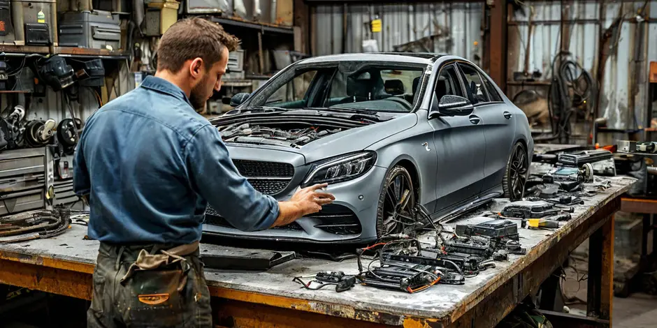 Перепрограммирование блока управления Mercedes Benz Sprinter