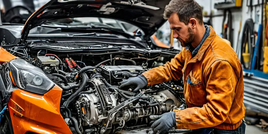 Снятие/установка генератора Mercedes Benz Vito