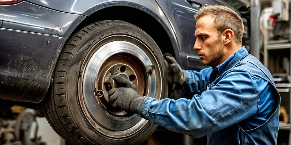 Снятие и установка заднего тормозного диска Mercedes Benz Sprinter