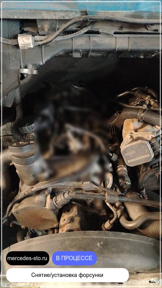 Мерседес Спринтер дизель: плохо едет и горит Check Engine 